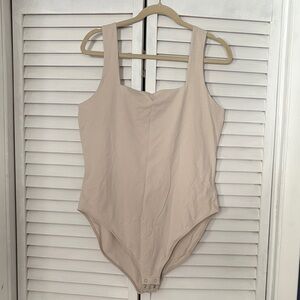 Old Navy Double Layer Square Neck Bodysuit
